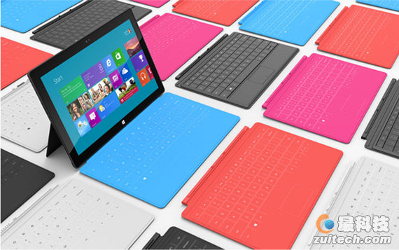 iPad遭遇强敌，微软Win8平板Surface惊艳全场