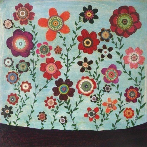 树，太美了--英国名家斯卡利亞绘画作品