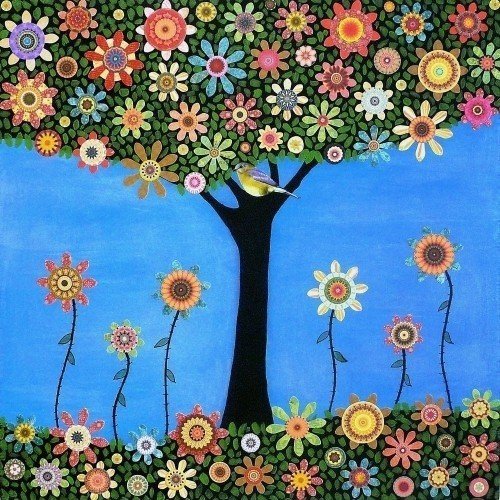 树，太美了--英国名家斯卡利亞绘画作品