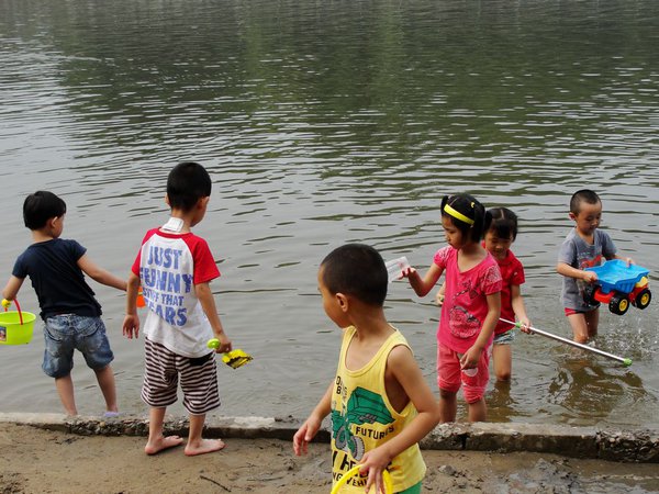 夏天玩水系列之——青龙湖戏水&烧烤