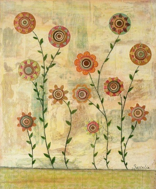 树，太美了--英国名家斯卡利亞绘画作品