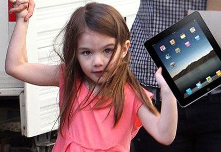 专家：勿用iPad做孩子玩具