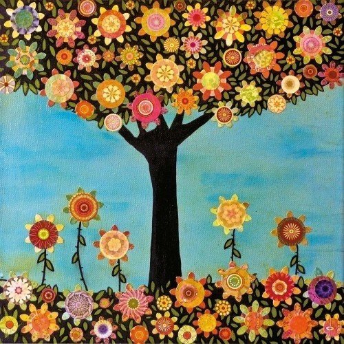 树，太美了--英国名家斯卡利亞绘画作品